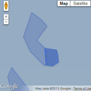 Map of Central Fladen MPA (Scottish marine protected area)