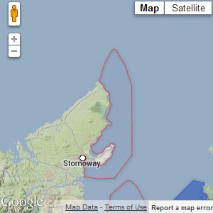 Map of Eye Peninsula to Butt of Lewis MPA (Scottish marine protected area)