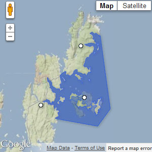 Map of Fetlar to Haroldswick MPA (Scottish marine protected area)