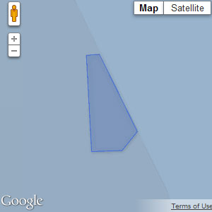 Map of Norwegian boundary sediment plain MPA (Scottish marine protected area)