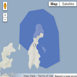 Map of Papa Westray MPA (Scottish marine protected area)