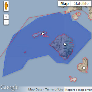 Map of Small Isles MPA (Scottish marine protected area)