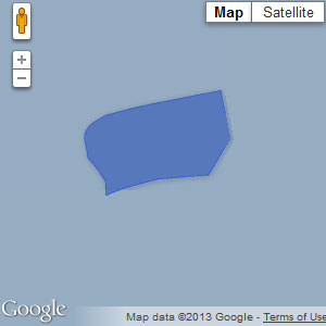 Map of Turbot Bank MPA (Scottish marine protected area)