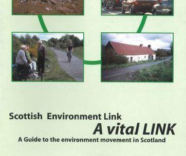 Front cover of a guide to the environmental movement.