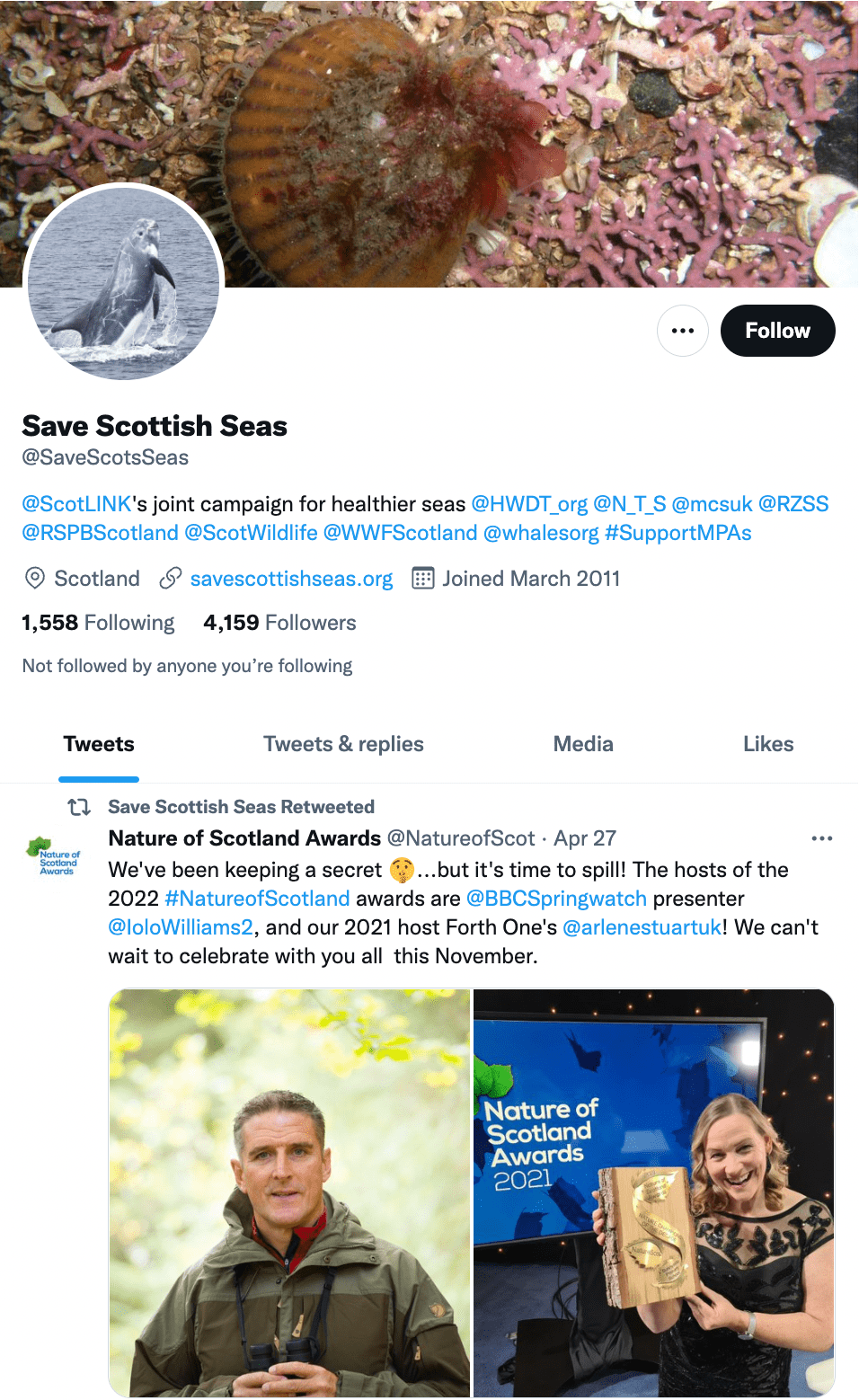Save Scottish Seas - Twitter