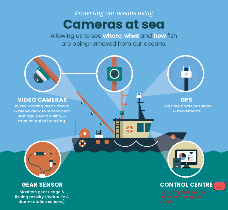 Fisheries Remote Electronic Monitoring (REM) with cameras would be a
