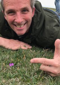 Image of Liam McArthur MSP, Nature Champion for the Scottish Primrose.