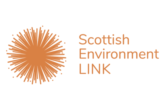 Orange Scottish Environment LINK logo